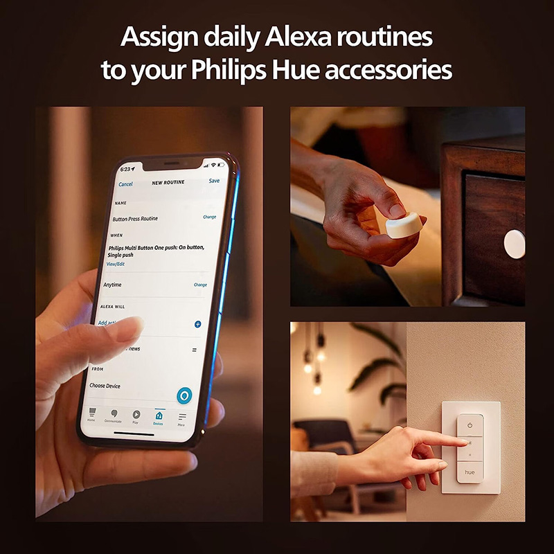 Philips Hue Smart Dimmer Switc - đánh giá và giá Philips Light Hue White