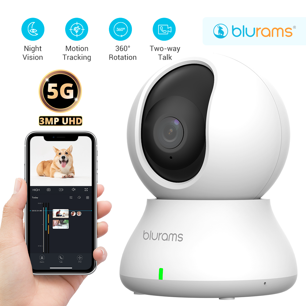Blurams 2K 5GHz/2.4GHz Indoor  - đánh giá và giá Eufy Camera E220